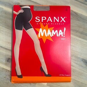 NEW in PKG Spanx Mama All Day Support Shorts Beige Small (SIZE B)